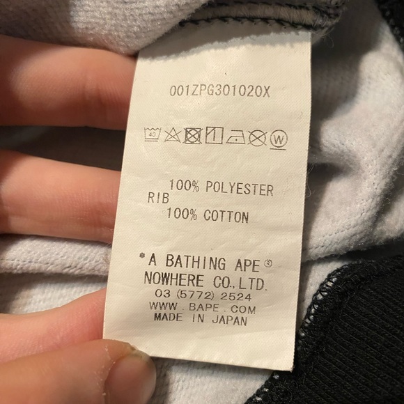 *rare* bape neon Tokyo shark hoodie - Picture 6 of 7